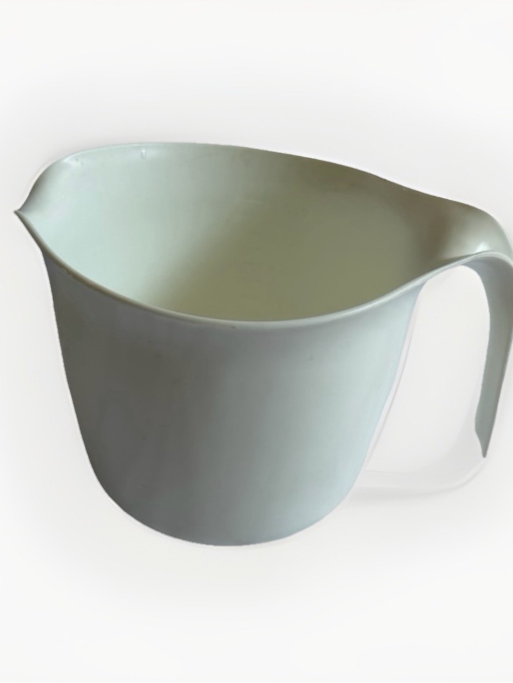 Vintage Rubbermaid Grip & Mix Batter Bowl 2661 1.5 qt 6 Cup Pour Spout Grip Ring